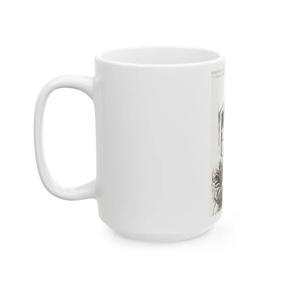 Group of nine story illustrations (6) - White Coffee Mug - Go Mug Yourself