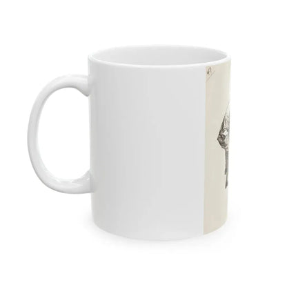 Group of nine story illustrations (9) - White Coffee Mug - Go Mug Yourself