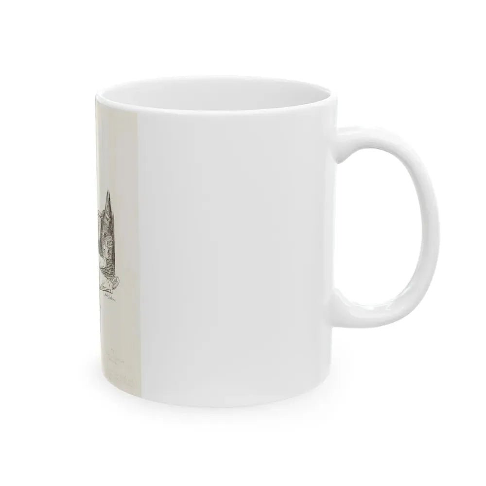 Group of nine story illustrations (9) - White Coffee Mug - Go Mug Yourself