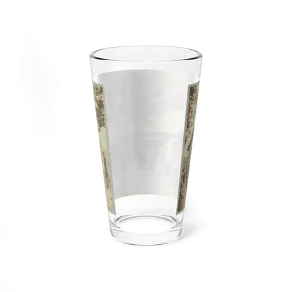 Group Of Officers And Soldiers Outside A Sutler's Store (U.S. Civil War) Pint Glass 16oz - Go Mug Yourself