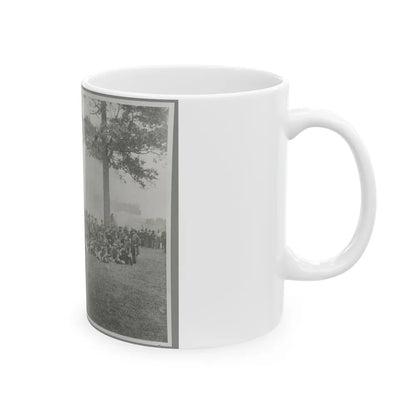 Group Of Officers & Men (U.S. Civil War) White Coffee Mug-Go Mug Yourself