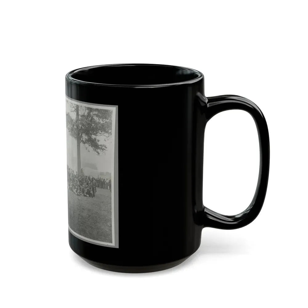 Group Of Officers & Men (U.S. Civil War) Black Coffee Mug - Go Mug Yourself