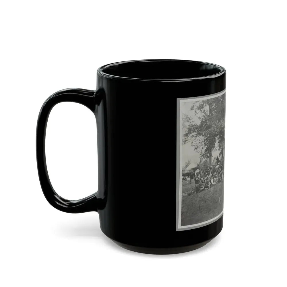 Group Of Officers & Men (U.S. Civil War) Black Coffee Mug - Go Mug Yourself