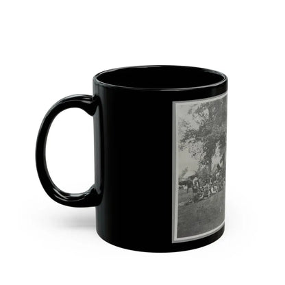 Group Of Officers & Men (U.S. Civil War) Black Coffee Mug - Go Mug Yourself
