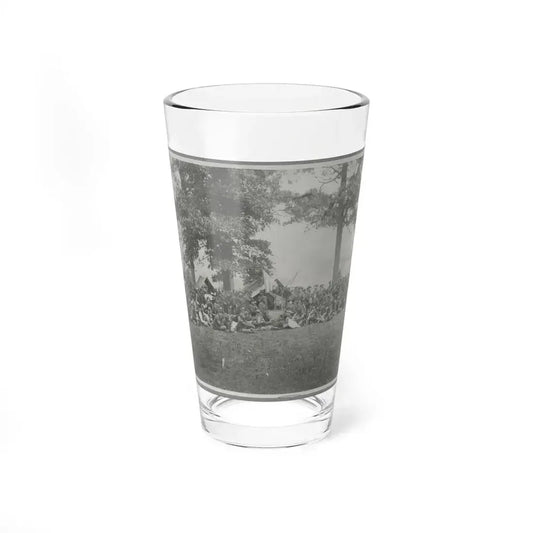 Group Of Officers & Men (U.S. Civil War) Pint Glass 16oz 16oz - Go Mug Yourself