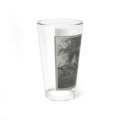Group Of Officers & Men (U.S. Civil War) Pint Glass 16oz - Go Mug Yourself