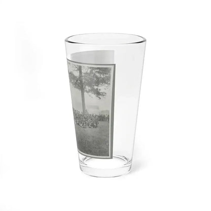 Group Of Officers & Men (U.S. Civil War) Pint Glass 16oz - Go Mug Yourself