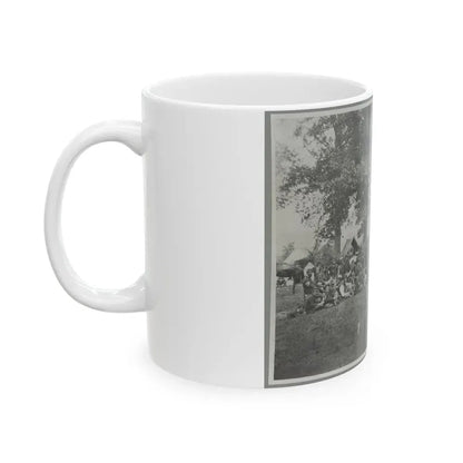 Group Of Officers & Men (U.S. Civil War) White Coffee Mug - Go Mug Yourself