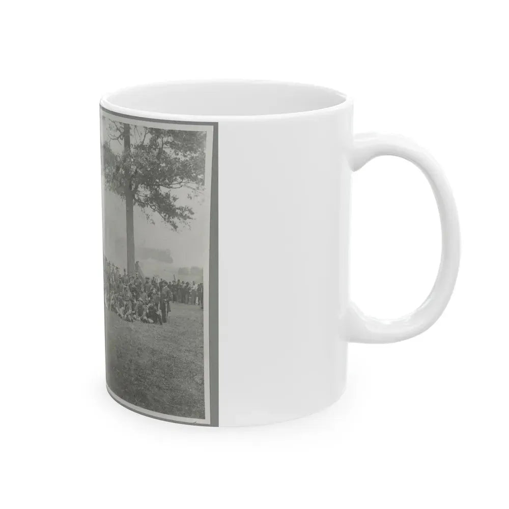 Group Of Officers & Men (U.S. Civil War) White Coffee Mug - Go Mug Yourself