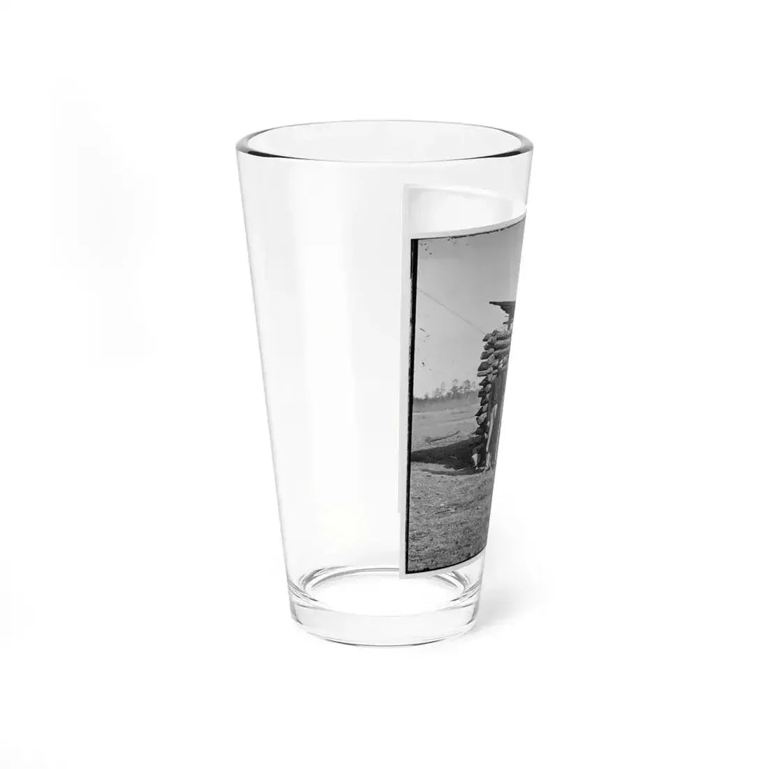 Group Of Officers On The Plateau, City Point, Va. (U.S. Civil War) Pint Glass 16oz - Go Mug Yourself