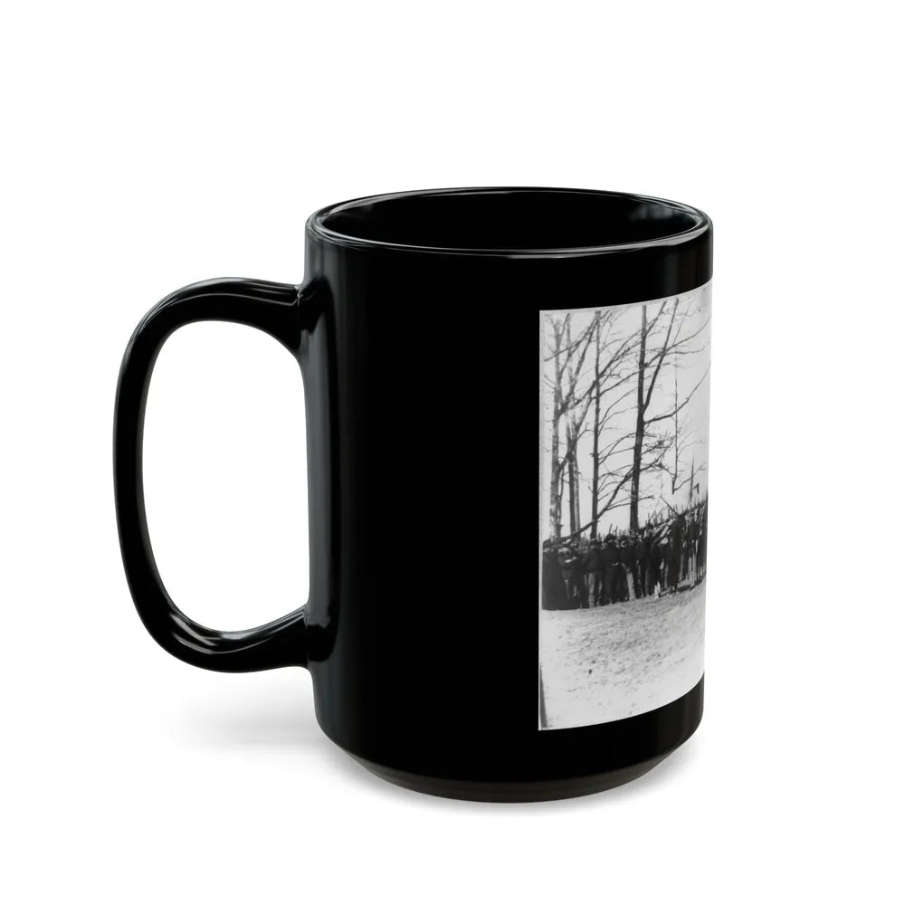 Group Of Provost Guards At Headquarters, Army Of The Potomac (U.S. Civil War) Black Coffee Mug-Go Mug Yourself