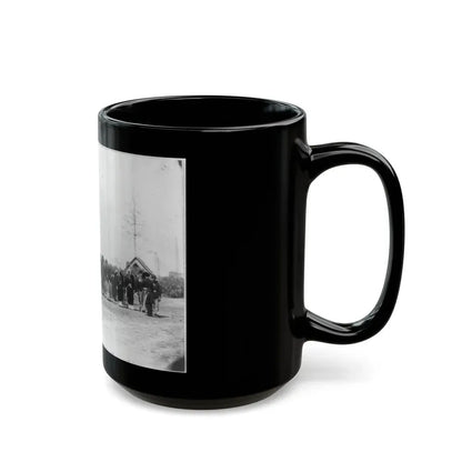 Group Of Provost Guards At Headquarters, Army Of The Potomac (U.S. Civil War) Black Coffee Mug - Go Mug Yourself