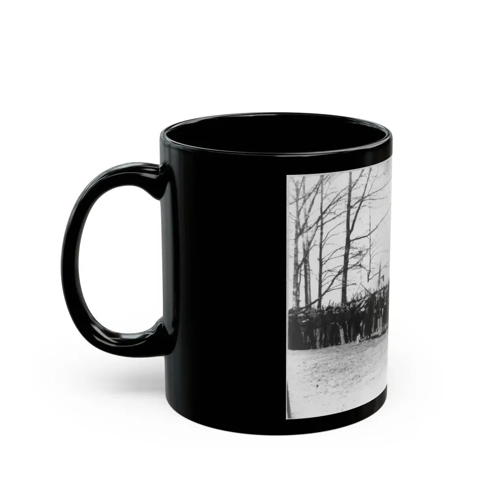 Group Of Provost Guards At Headquarters, Army Of The Potomac (U.S. Civil War) Black Coffee Mug - Go Mug Yourself