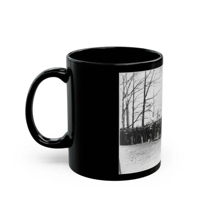Group Of Provost Guards At Headquarters, Army Of The Potomac (U.S. Civil War) Black Coffee Mug - Go Mug Yourself