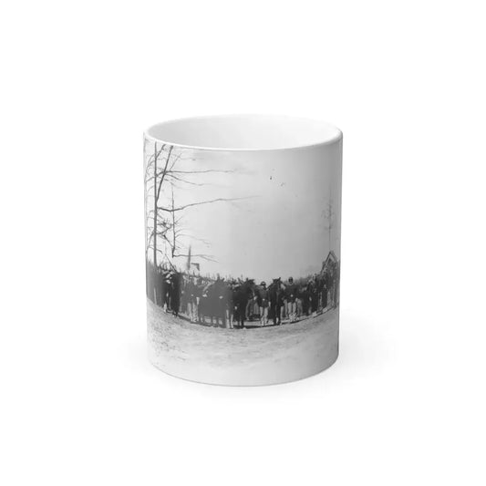Group of Provost Guards at Headquarters, Army of the Potomac (U.S. Civil War) Color Changing Coffee Mug 11oz Default Title 11oz - Go Mug Yourself
