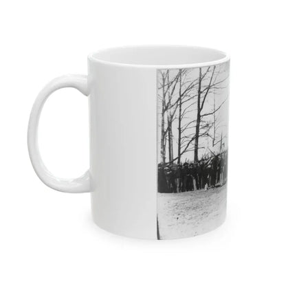 Group Of Provost Guards At Headquarters, Army Of The Potomac (U.S. Civil War) White Coffee Mug - Go Mug Yourself