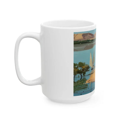 Group of Six Calendar illustrations (3), 1970-78 - White Coffee Mug - Go Mug Yourself