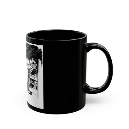 Group of six interior pulp illustrations (1) - Black Coffee Mug-Go Mug Yourself