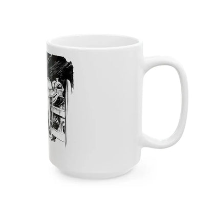 Group of six interior pulp illustrations (1) - White Coffee Mug - Go Mug Yourself