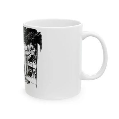 Group of six interior pulp illustrations (1) - White Coffee Mug - Go Mug Yourself