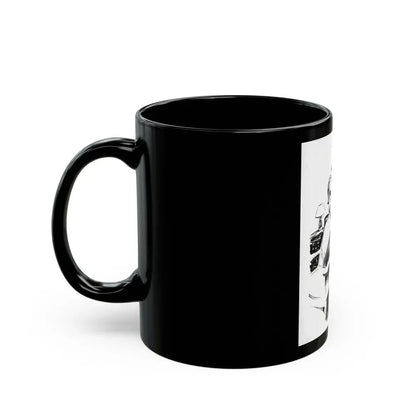 Group of six interior pulp illustrations (2) - Black Coffee Mug - Go Mug Yourself