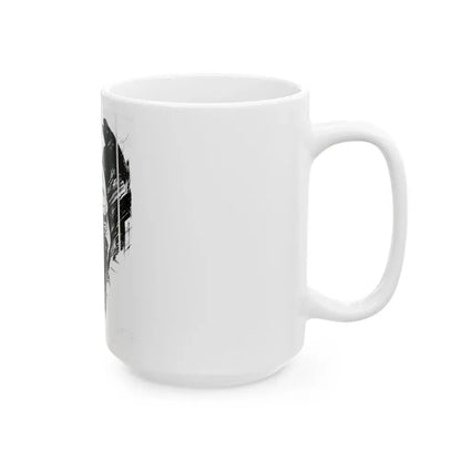 Group of six interior pulp illustrations (2) - White Coffee Mug - Go Mug Yourself