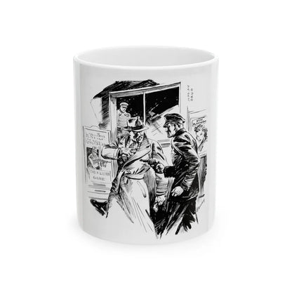 Group of six interior pulp illustrations (4) - White Coffee Mug-11oz-Go Mug Yourself