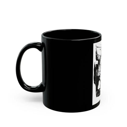 Group of six interior pulp illustrations (5) - Black Coffee Mug - Go Mug Yourself