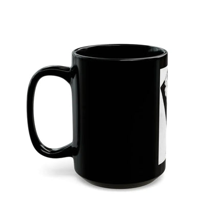 Group of six interior pulp illustrations (6) - Black Coffee Mug - Go Mug Yourself