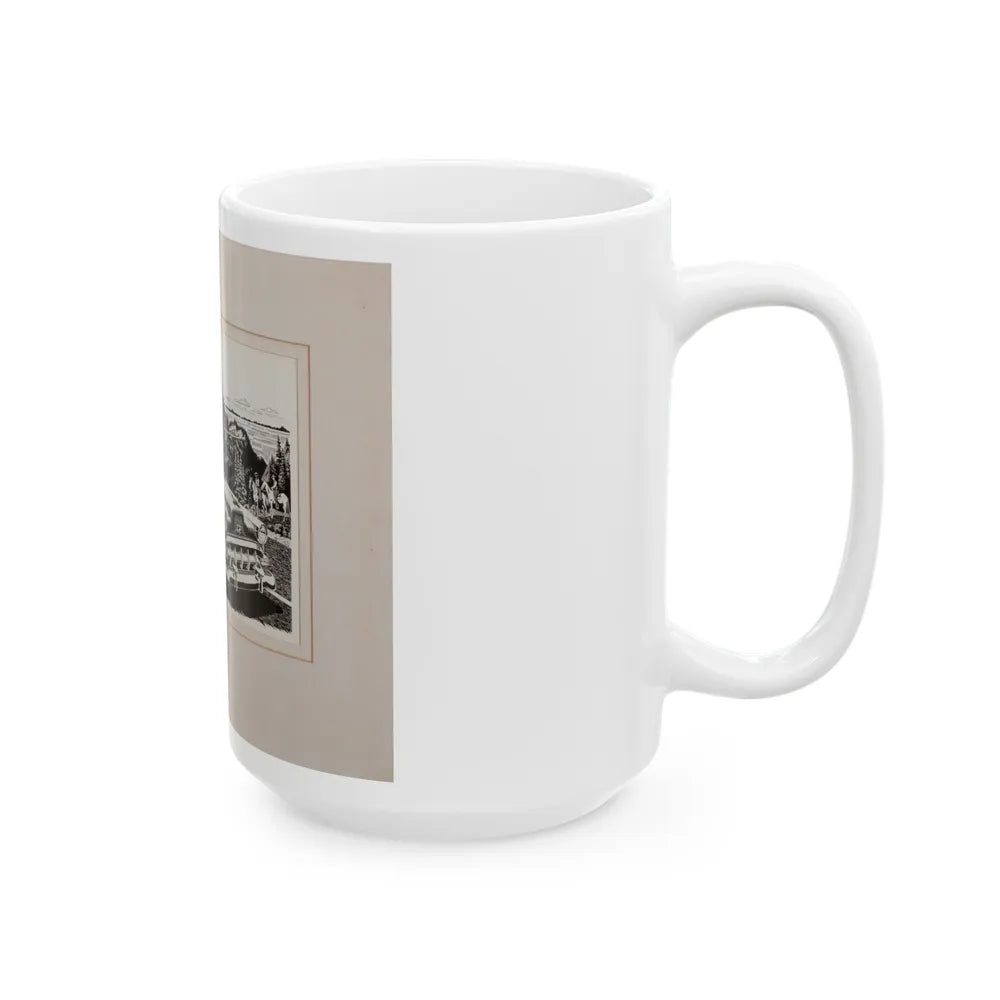 Group of Three Car Advertisements (2) - White Coffee Mug-Go Mug Yourself