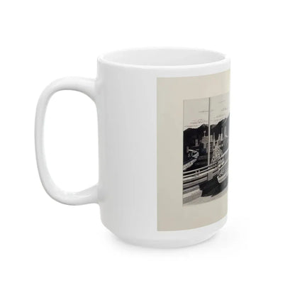 Group of Three Car Advertisements (3) - White Coffee Mug - Go Mug Yourself