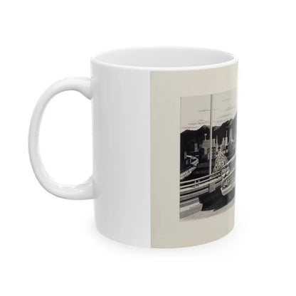 Group of Three Car Advertisements (3) - White Coffee Mug - Go Mug Yourself