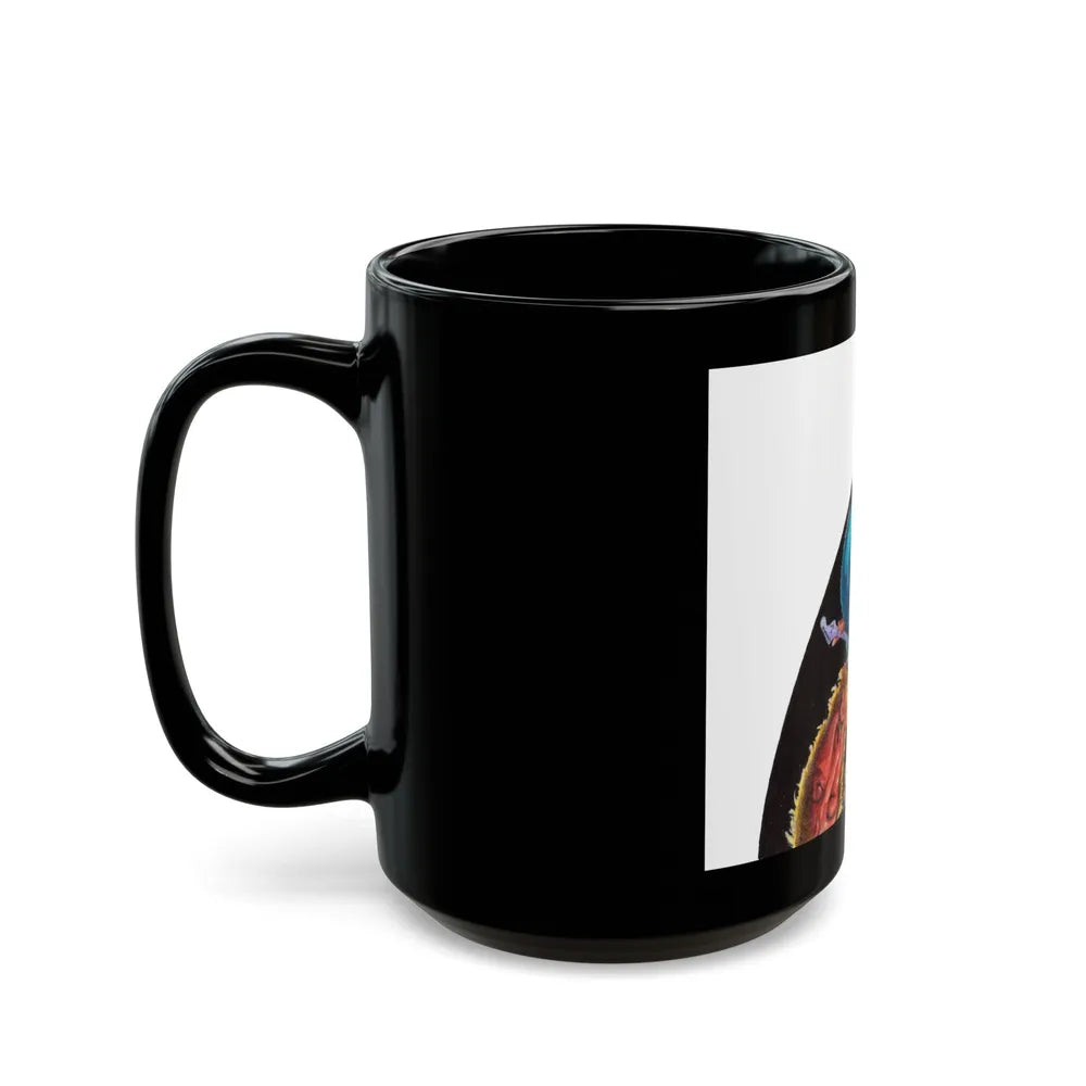 Group of Three Illustrations (1) - Black Coffee Mug-Go Mug Yourself