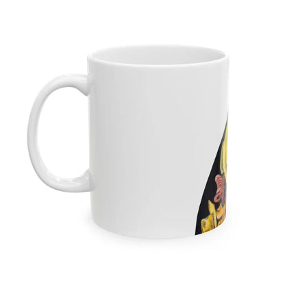 Group of Three Illustrations (2) - White Coffee Mug-Go Mug Yourself