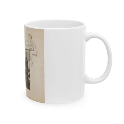 Group of three story illustrations (1) - White Coffee Mug - Go Mug Yourself