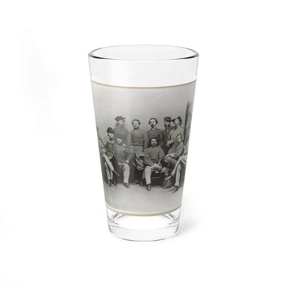 Group Portrait Showing Col. John Singleton Mosby And Some Members Of His Confederate Battalion (U.S. Civil War) Pint Glass 16oz 16oz - Go Mug Yourself