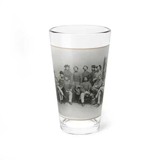 Group Portrait Showing Col. John Singleton Mosby And Some Members Of His Confederate Battalion (U.S. Civil War) Pint Glass 16oz 16oz - Go Mug Yourself