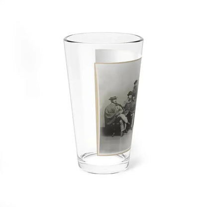Group Portrait Showing Col. John Singleton Mosby And Some Members Of His Confederate Battalion (U.S. Civil War) Pint Glass 16oz - Go Mug Yourself