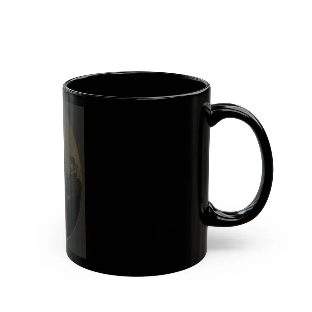Group Shot, Officers Of The 54th Mass. Colored (U.S. Civil War) Black Coffee Mug - Go Mug Yourself