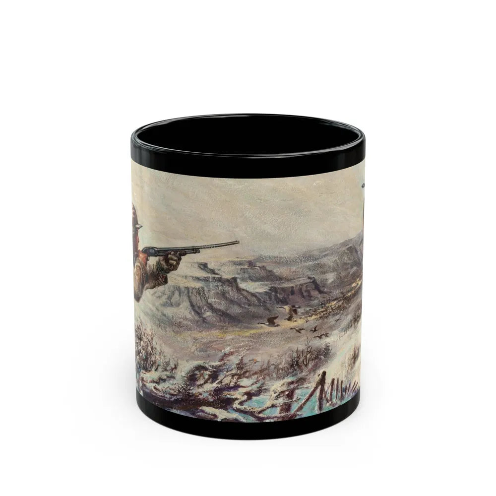 Grouse Shooting - Black Coffee Mug-11oz-Go Mug Yourself