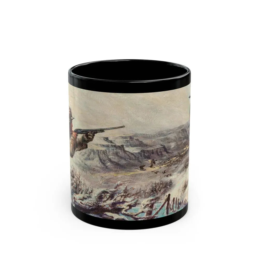Grouse Shooting - Black Coffee Mug 11oz - Go Mug Yourself