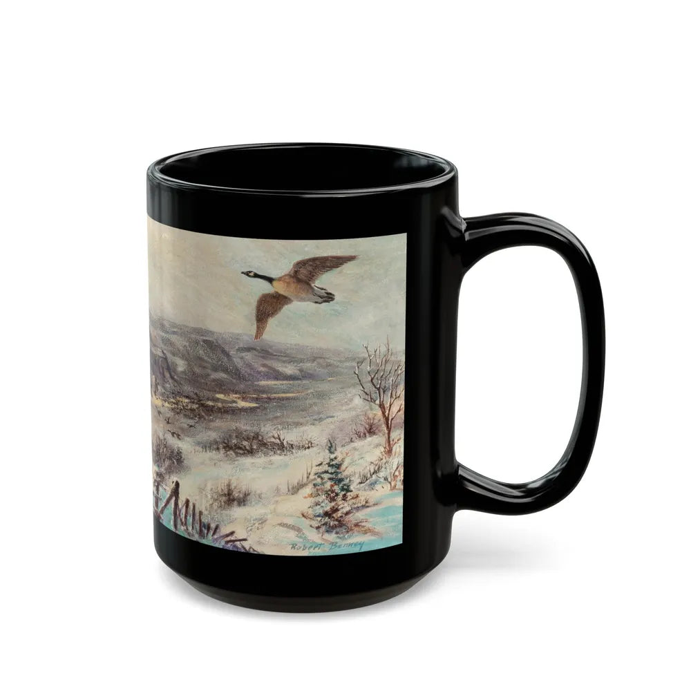 Grouse Shooting - Black Coffee Mug-Go Mug Yourself