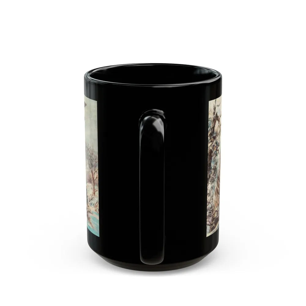 Grouse Shooting - Black Coffee Mug-Go Mug Yourself