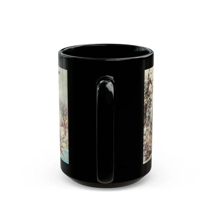 Grouse Shooting - Black Coffee Mug-Go Mug Yourself