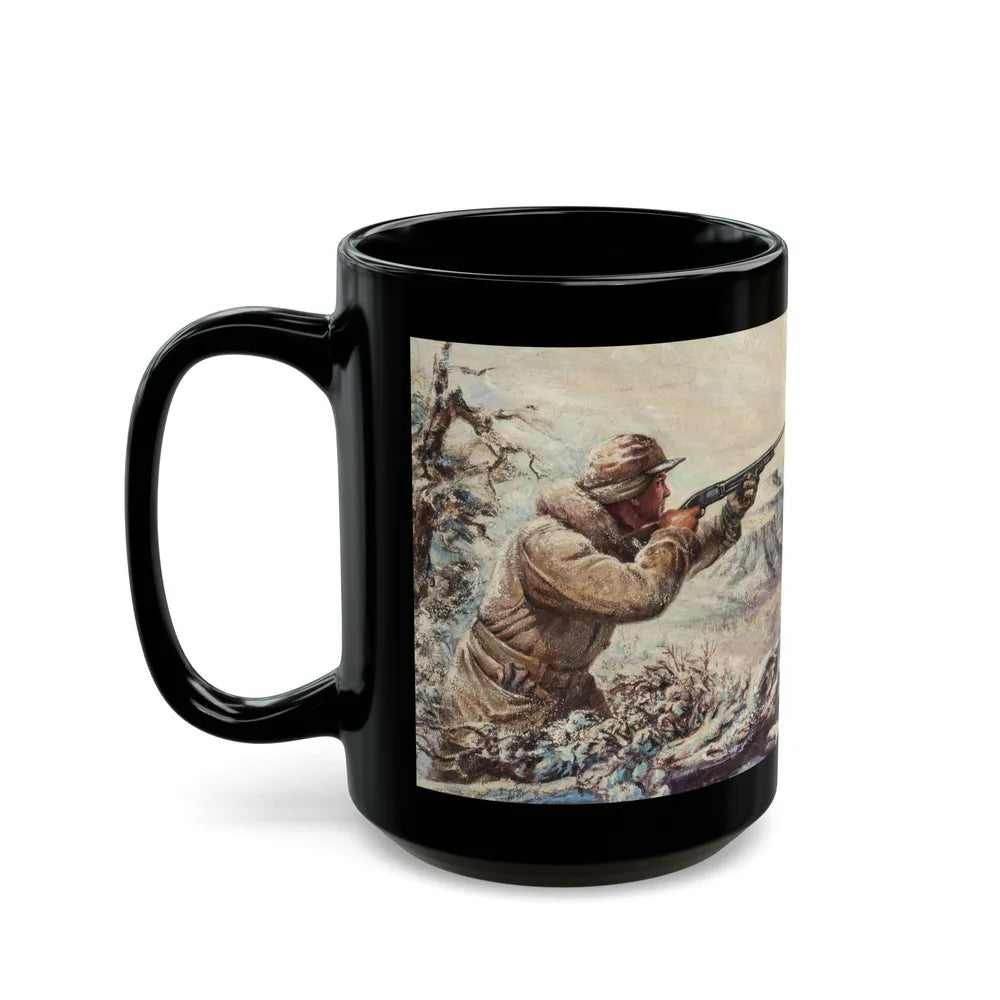 Grouse Shooting - Black Coffee Mug-Go Mug Yourself