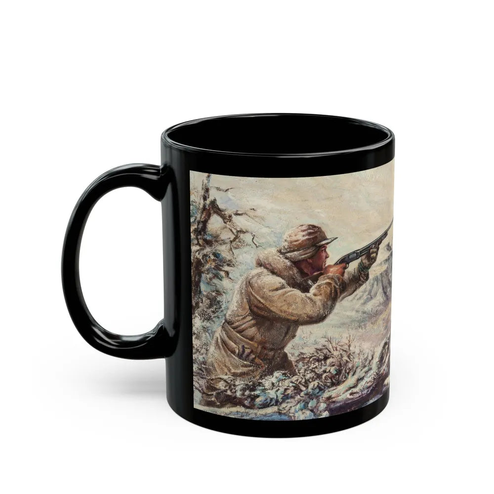 Grouse Shooting - Black Coffee Mug-Go Mug Yourself