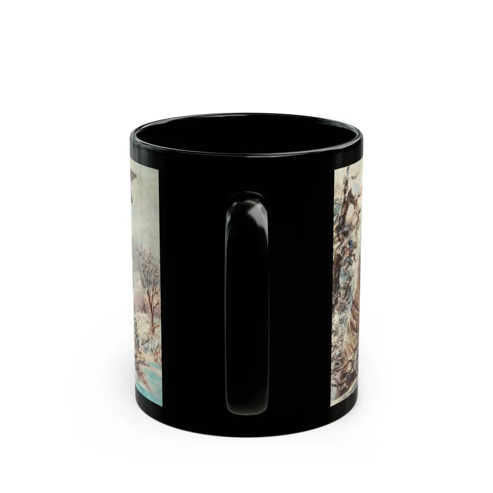 Grouse Shooting - Black Coffee Mug-Go Mug Yourself