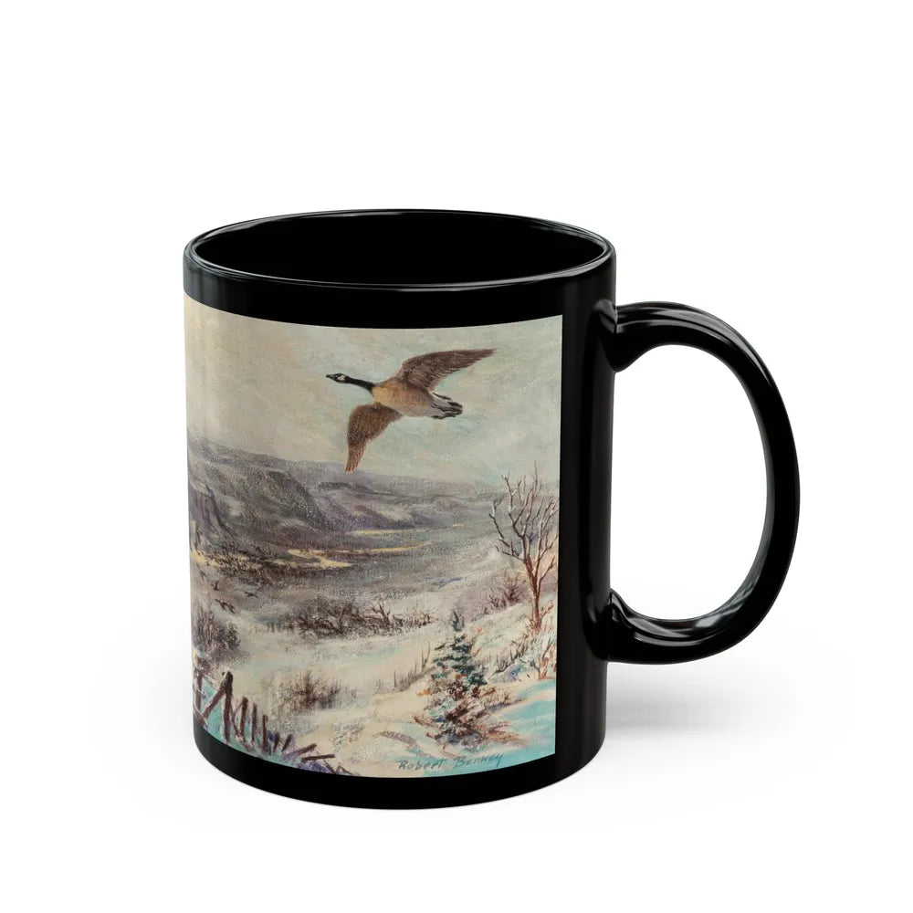 Grouse Shooting - Black Coffee Mug-Go Mug Yourself