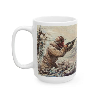 Grouse Shooting - White Coffee Mug-Go Mug Yourself