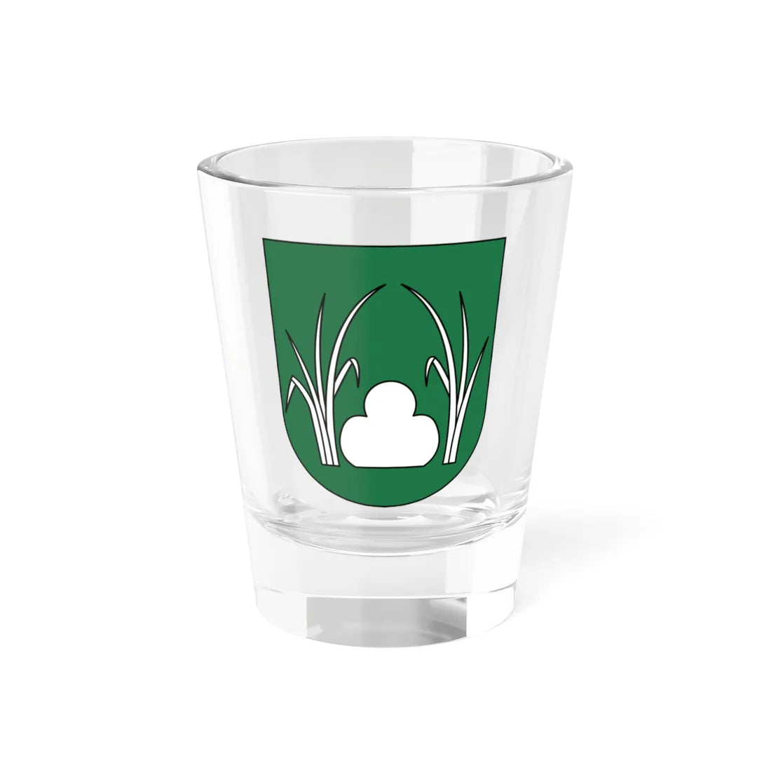Grüt coat of arms (Switzerland) (Coat of Arms) Shot Glass 1.5oz 1.5oz - Go Mug Yourself